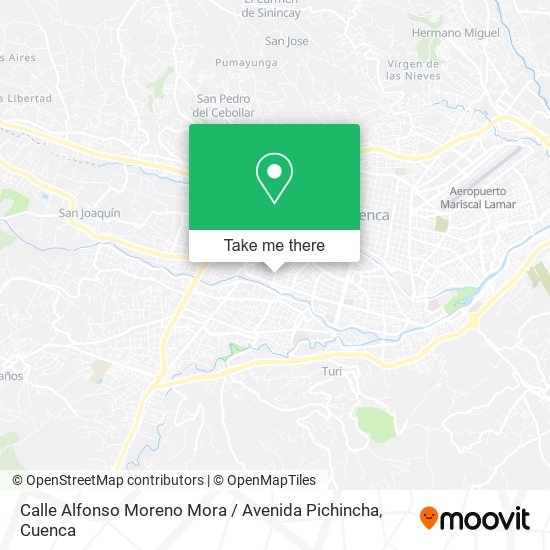 Calle Alfonso Moreno Mora / Avenida Pichincha map