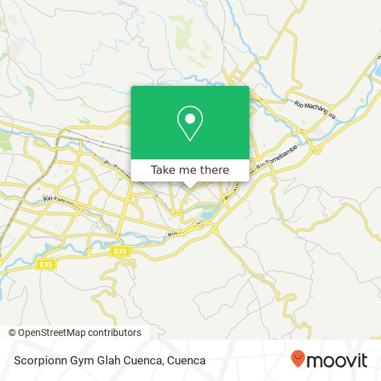 Scorpionn Gym Glah Cuenca map