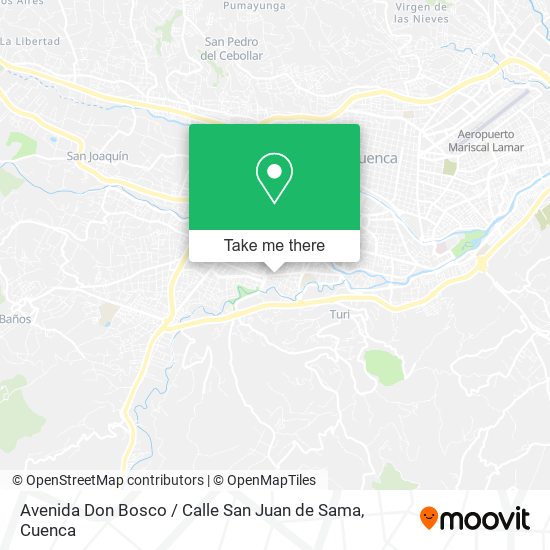 Avenida Don Bosco / Calle San Juan de Sama map