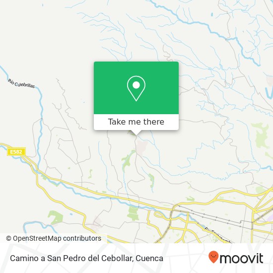 Camino a San Pedro del Cebollar map