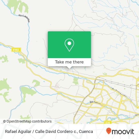 Rafael Aguilar / Calle David Cordero c. map