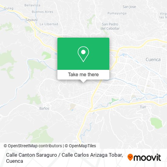 Calle Canton Saraguro / Calle Carlos Arizaga Tobar map