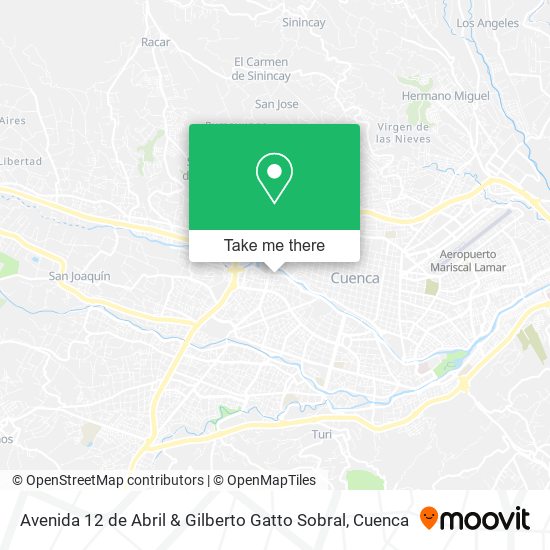 Avenida 12 de Abril & Gilberto Gatto Sobral map