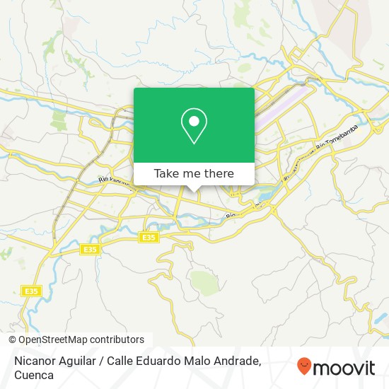 Nicanor Aguilar / Calle Eduardo Malo Andrade map