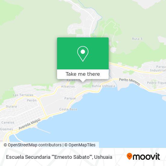 Escuela Secundaria ""Ernesto Sábato"" map