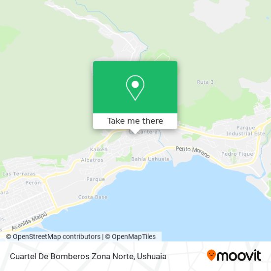 Cuartel De Bomberos Zona Norte map