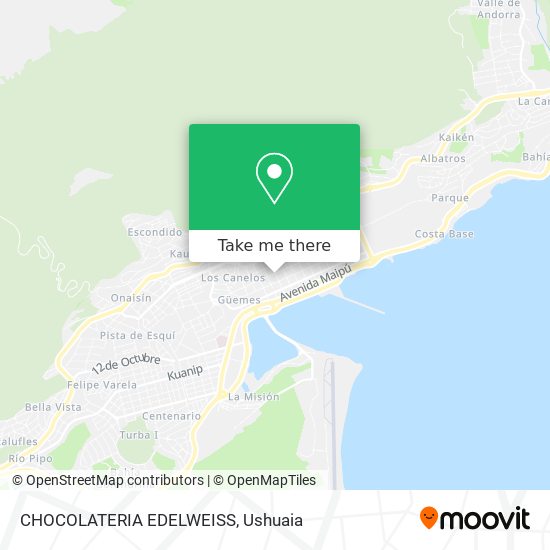 Mapa de CHOCOLATERIA EDELWEISS