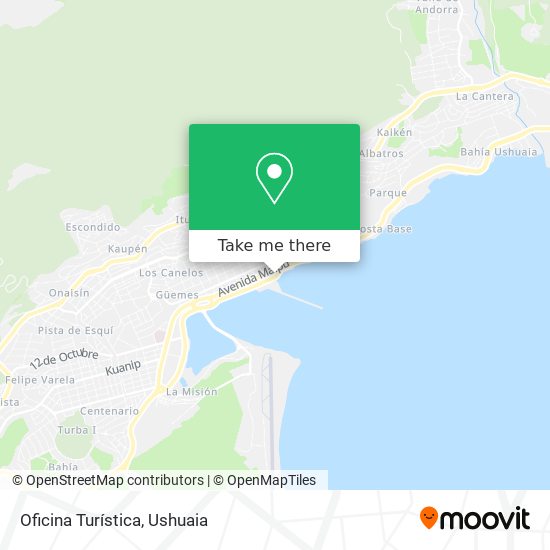 Oficina Turística map