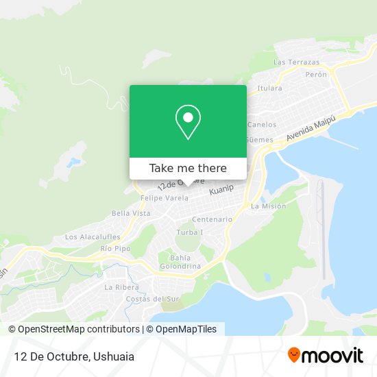 Mapa de 12 De Octubre