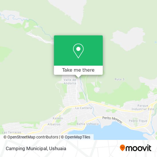 Mapa de Camping Municipal