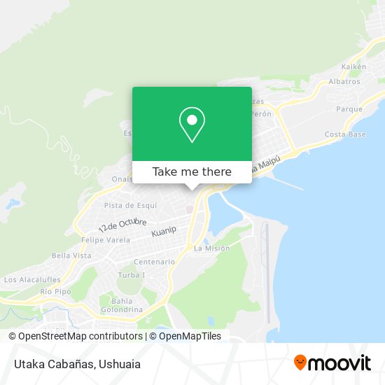 Utaka Cabañas map