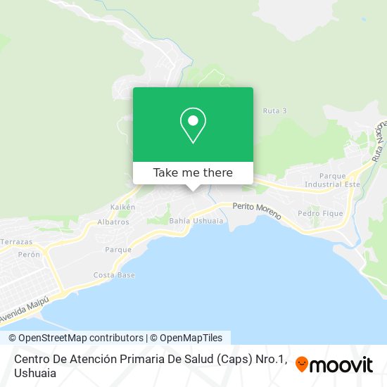 Centro De Atención Primaria De Salud (Caps) Nro.1 map