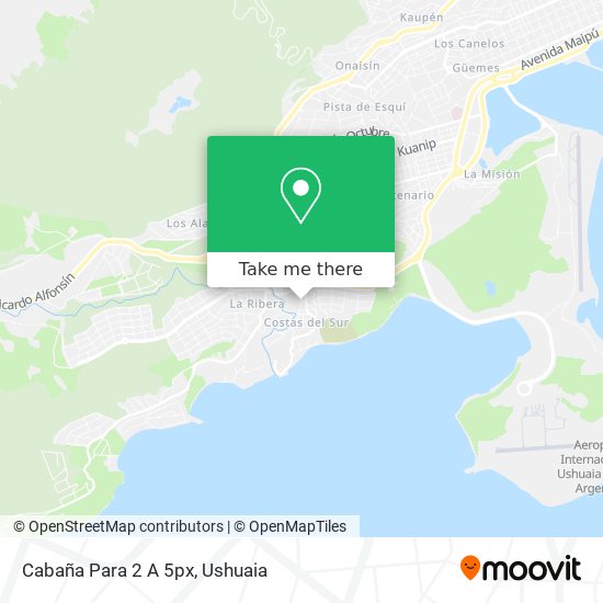 Cabaña Para 2 A 5px map