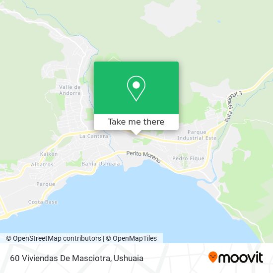 60 Viviendas De Masciotra map