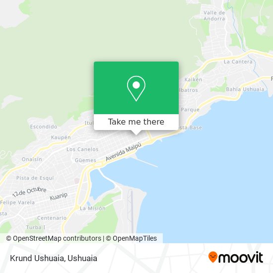 Mapa de Krund Ushuaia
