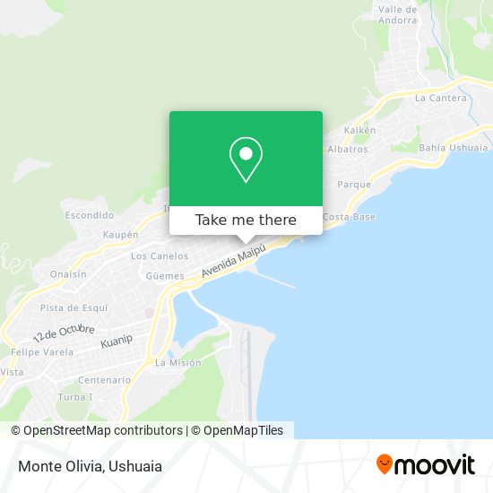 Mapa de Monte Olivia