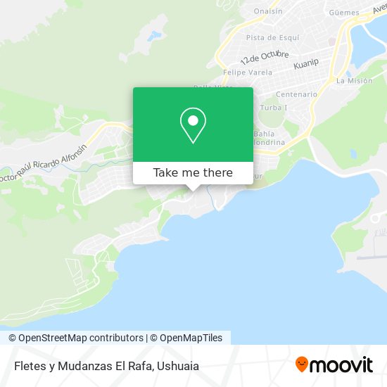Fletes y Mudanzas El Rafa map
