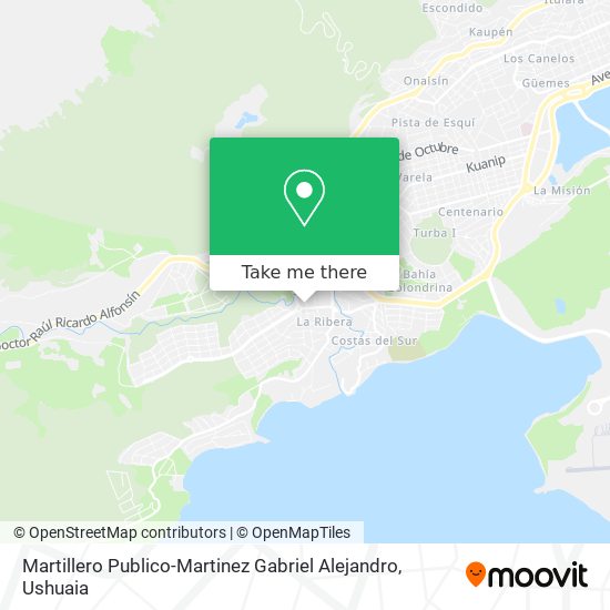 Mapa de Martillero Publico-Martinez Gabriel Alejandro