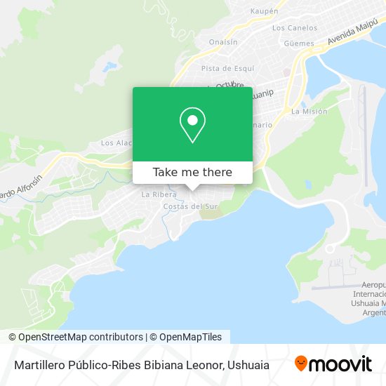 Martillero Público-Ribes Bibiana Leonor map