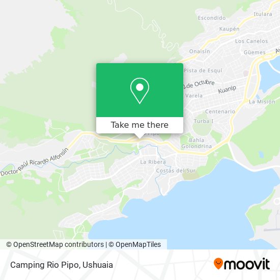 Mapa de Camping Rio Pipo