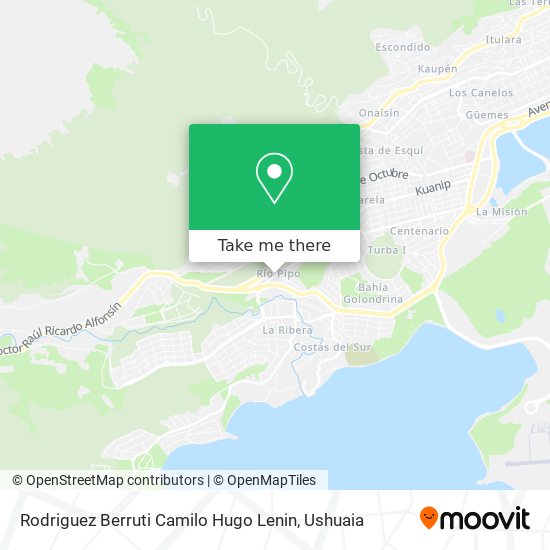 Mapa de Rodriguez Berruti Camilo Hugo Lenin