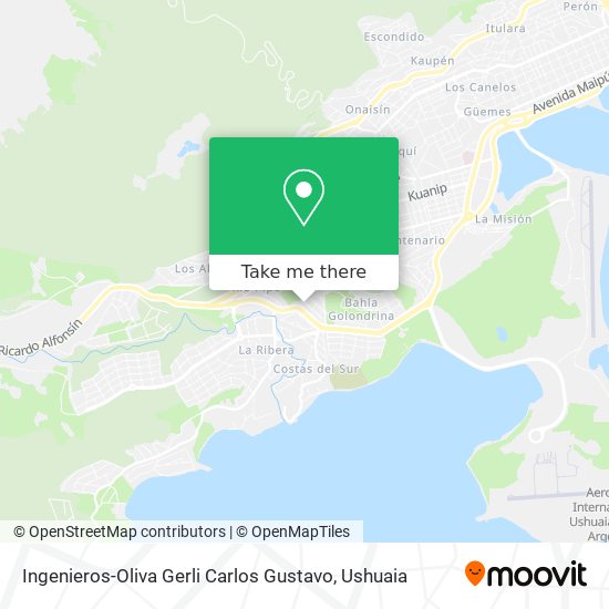 Ingenieros-Oliva Gerli Carlos Gustavo map