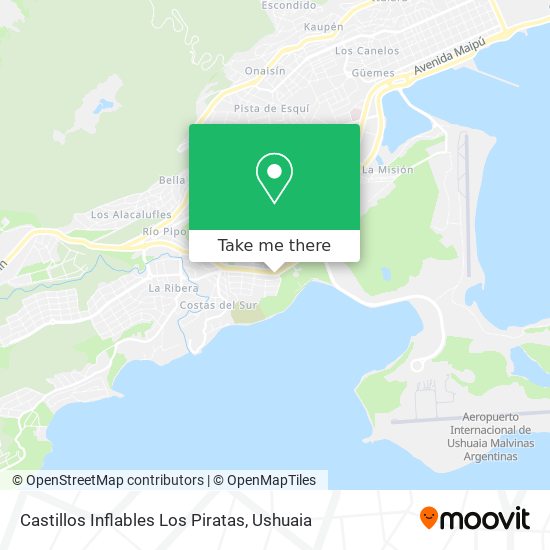 Castillos Inflables Los Piratas map