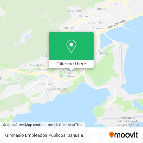 Gimnasio Empleados Públicos map
