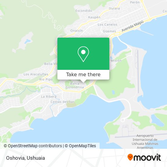 Oshovia map