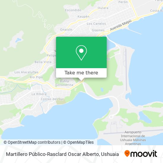 Mapa de Martillero Público-Rasclard Oscar Alberto