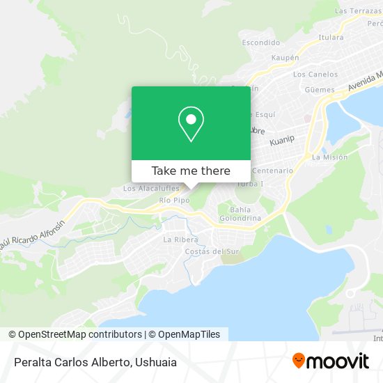 Peralta Carlos Alberto map