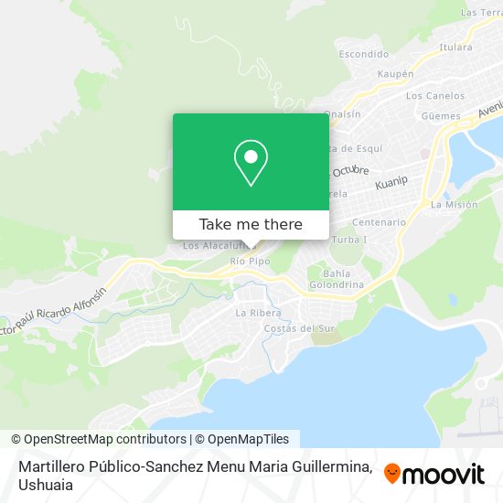 Martillero Público-Sanchez Menu Maria Guillermina map