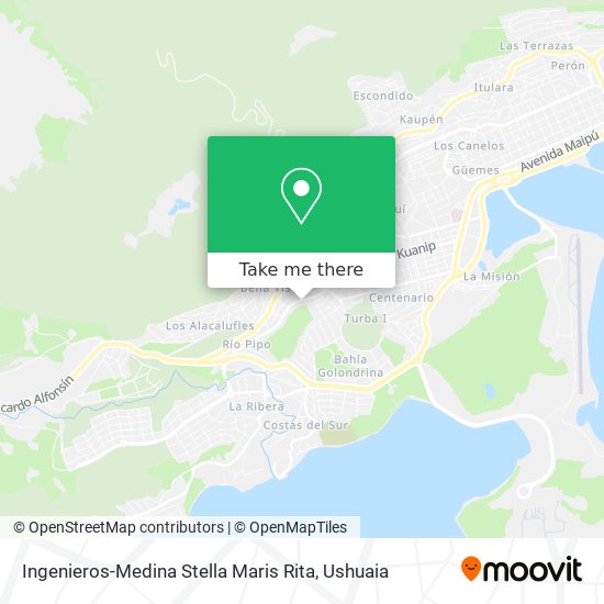 Mapa de Ingenieros-Medina Stella Maris Rita