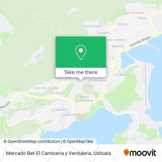 Mercado Bet-El Carniceria y Verduleria map
