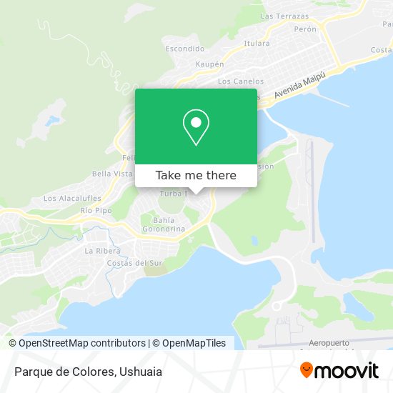 Parque de Colores map