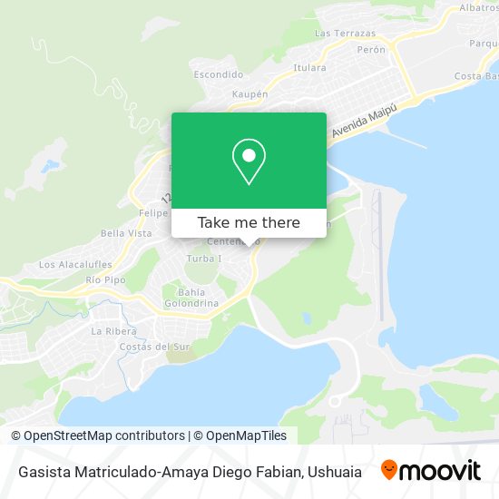 Gasista Matriculado-Amaya Diego Fabian map
