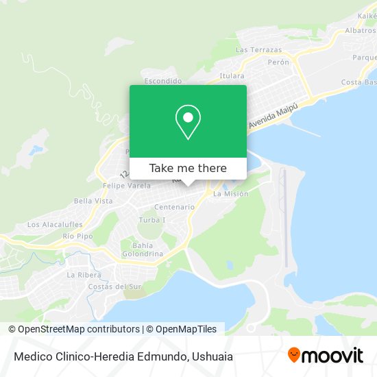 Medico Clinico-Heredia Edmundo map