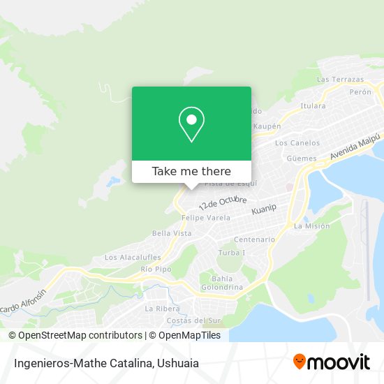 Ingenieros-Mathe Catalina map