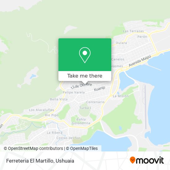 Ferreteria El Martillo map