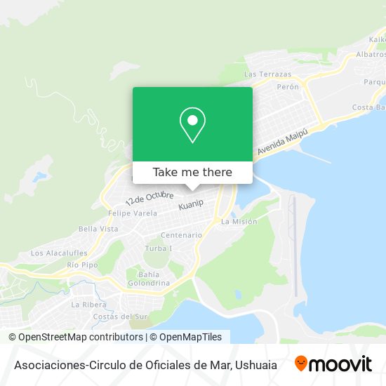Asociaciones-Circulo de Oficiales de Mar map