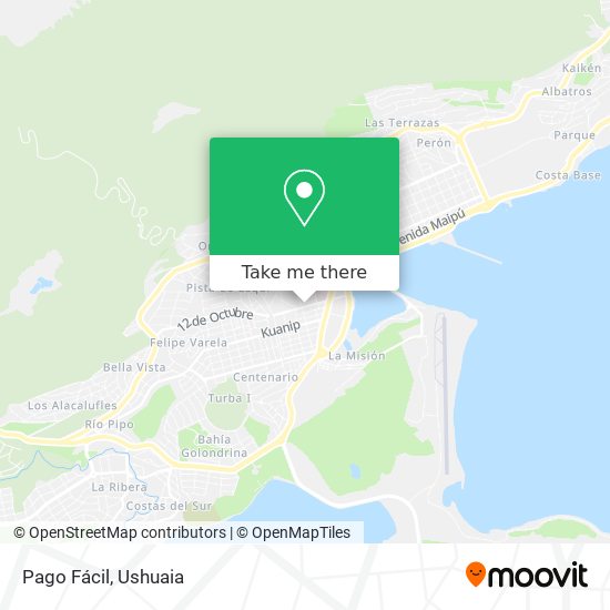 Mapa de Pago Fácil