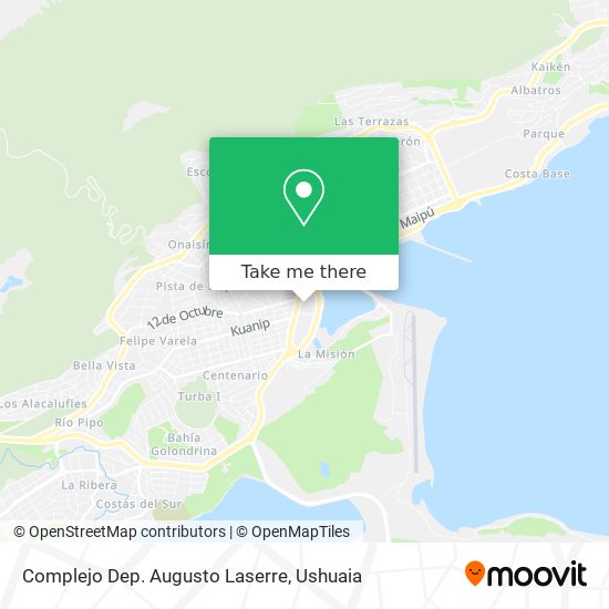 Mapa de Complejo Dep. Augusto Laserre