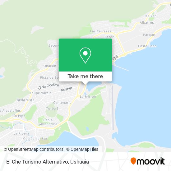 El Che Turismo Alternativo map