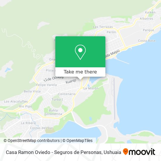 Mapa de Casa Ramon Oviedo - Seguros de Personas