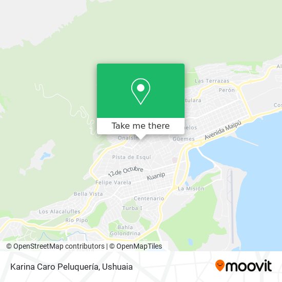 Karina Caro Peluquería map