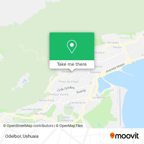 Odelbor map