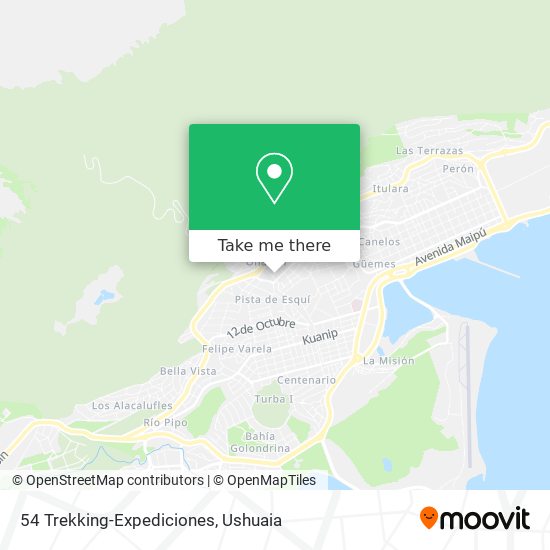 54 Trekking-Expediciones map
