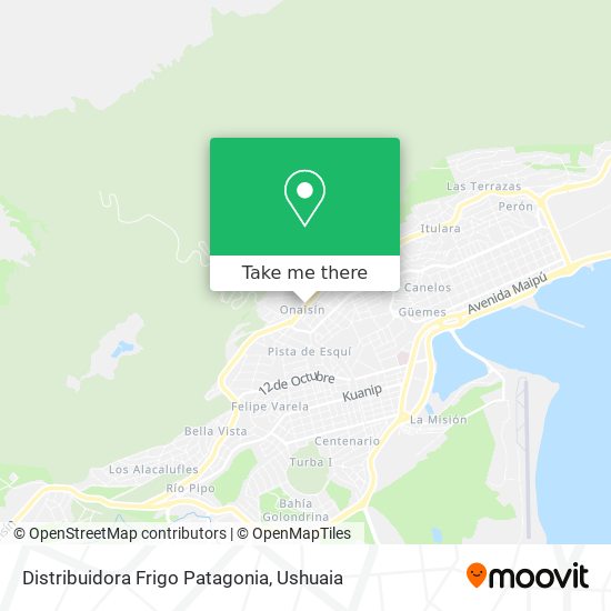 Distribuidora Frigo Patagonia map