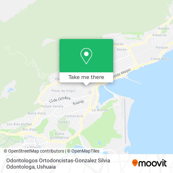Odontologos Ortodoncistas-Gonzalez Silvia Odontologa map