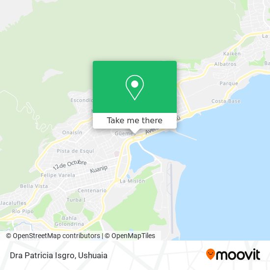 Dra Patricia Isgro map